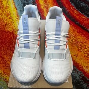 Women’s ON Running Cloudnova / Size 9.5M / White with Orange accents